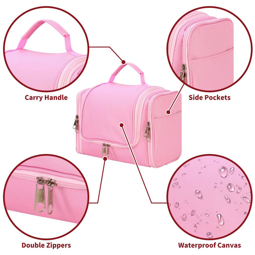 Hanging Travel Toiletry Bag and Cosmetic Organiser
