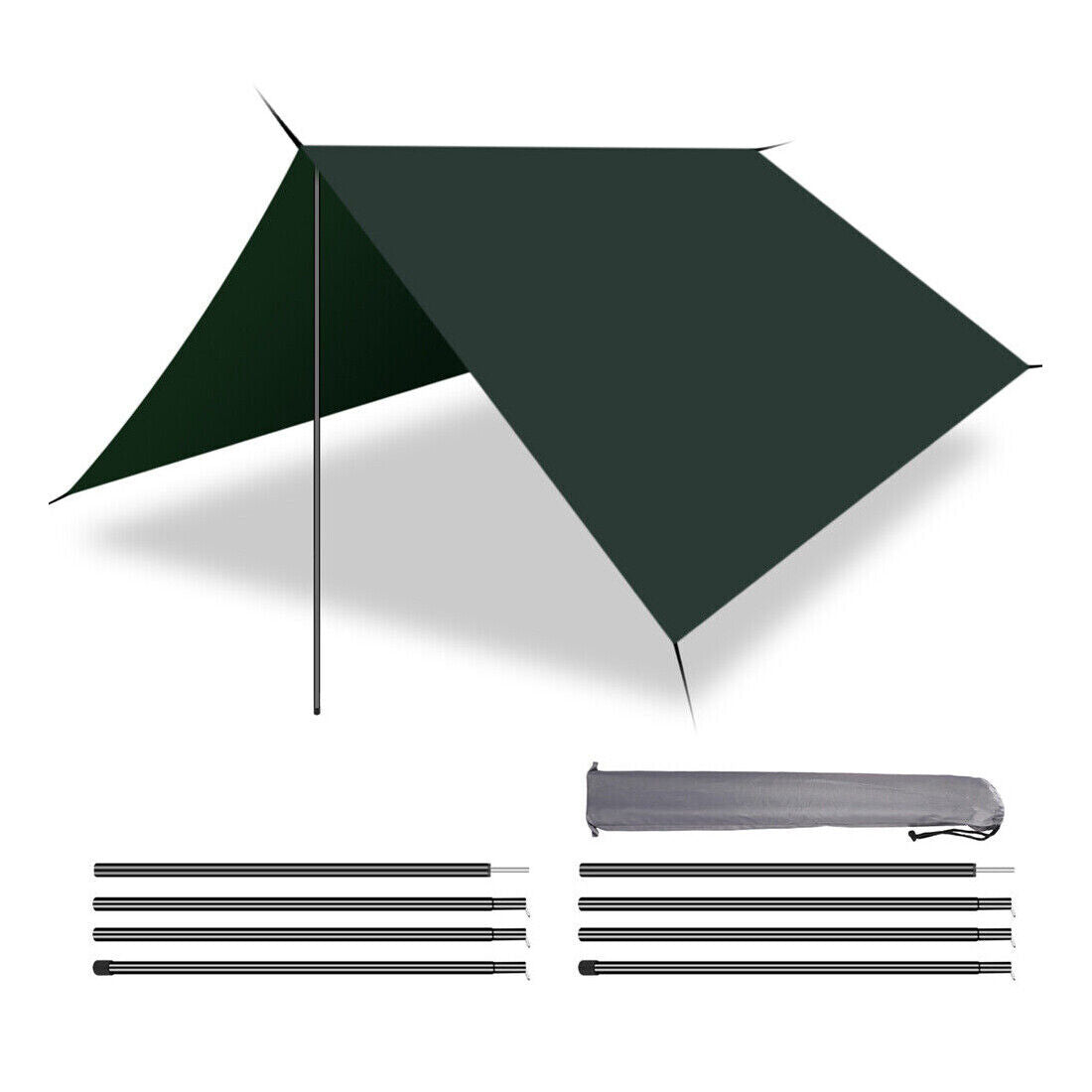 Adjustable Steel Tent Poles 2x200cm