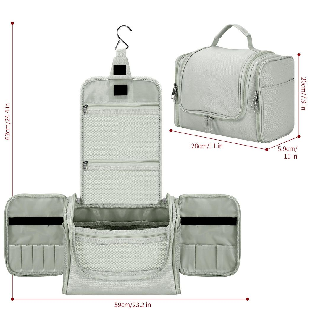 Toiletry Bag – Light Grey