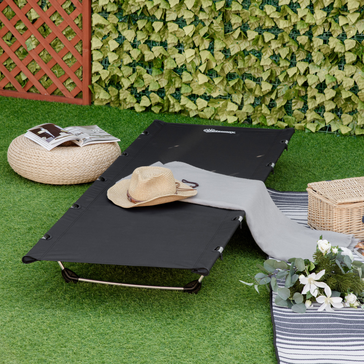 Portable Compact Camping Cot – 150kg Capacity