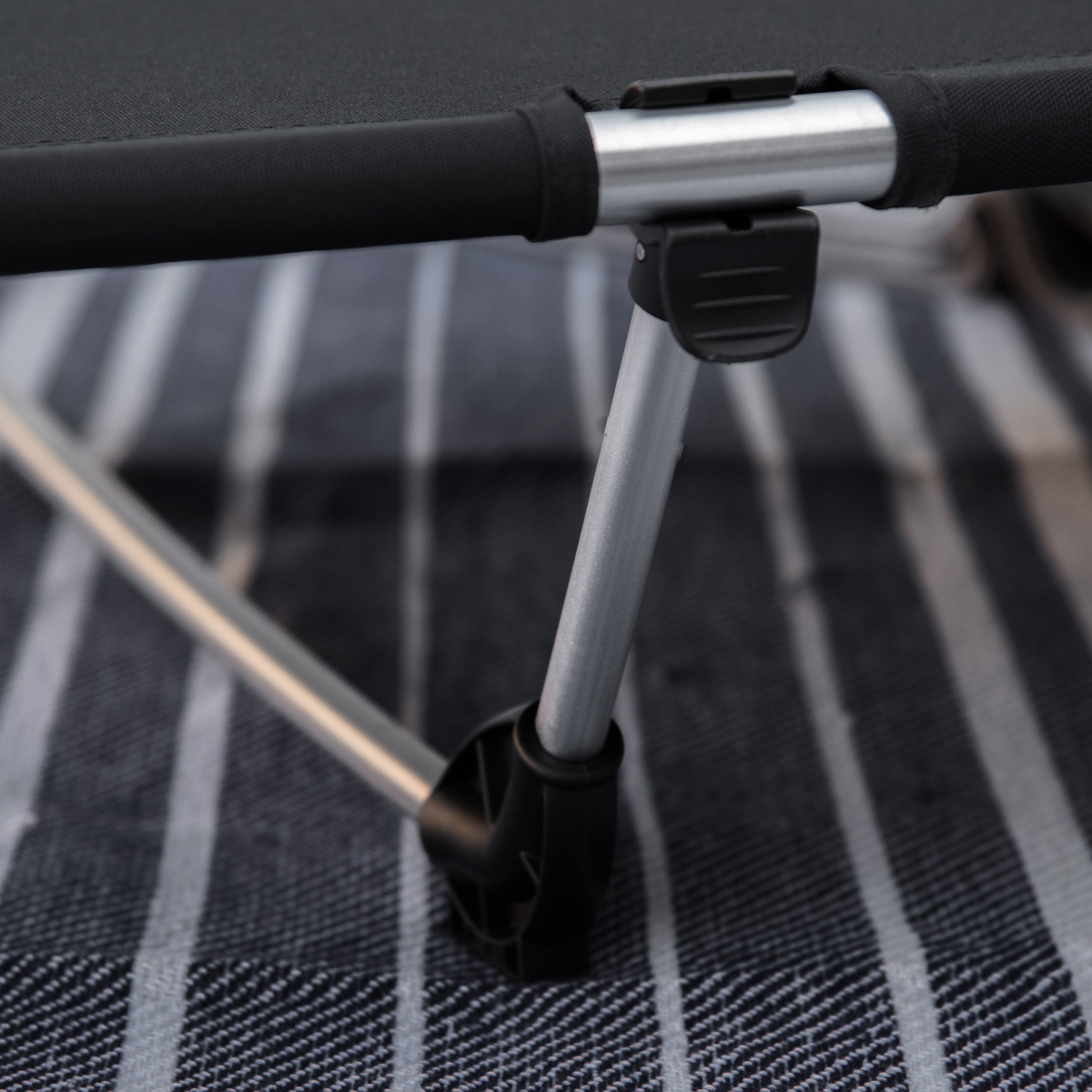 Portable Compact Camping Cot – 150kg Capacity