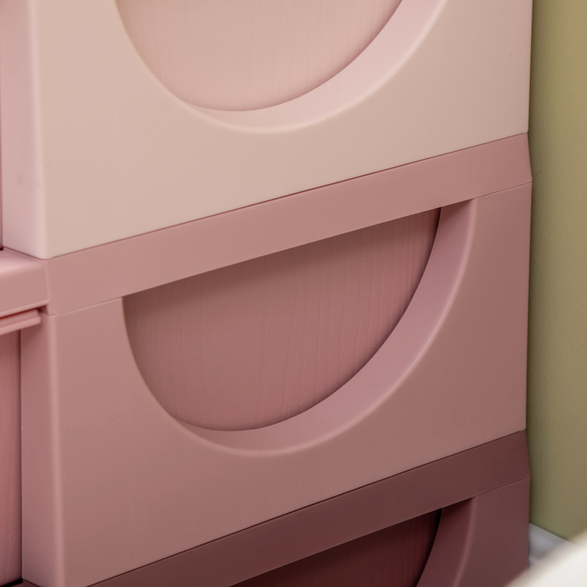 Velena Kids' 6-Drawer Bedroom Storage Unit - Pink