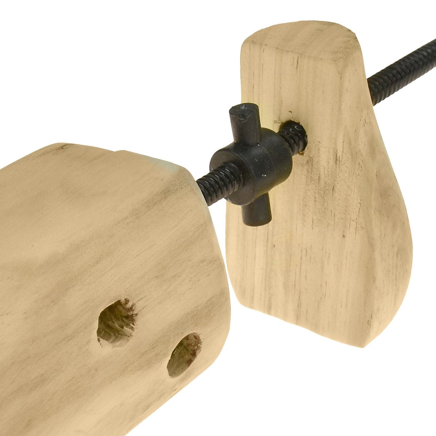 Dual-Action Wooden Shoe Stretcher Pair – Mens Sizes 9-12