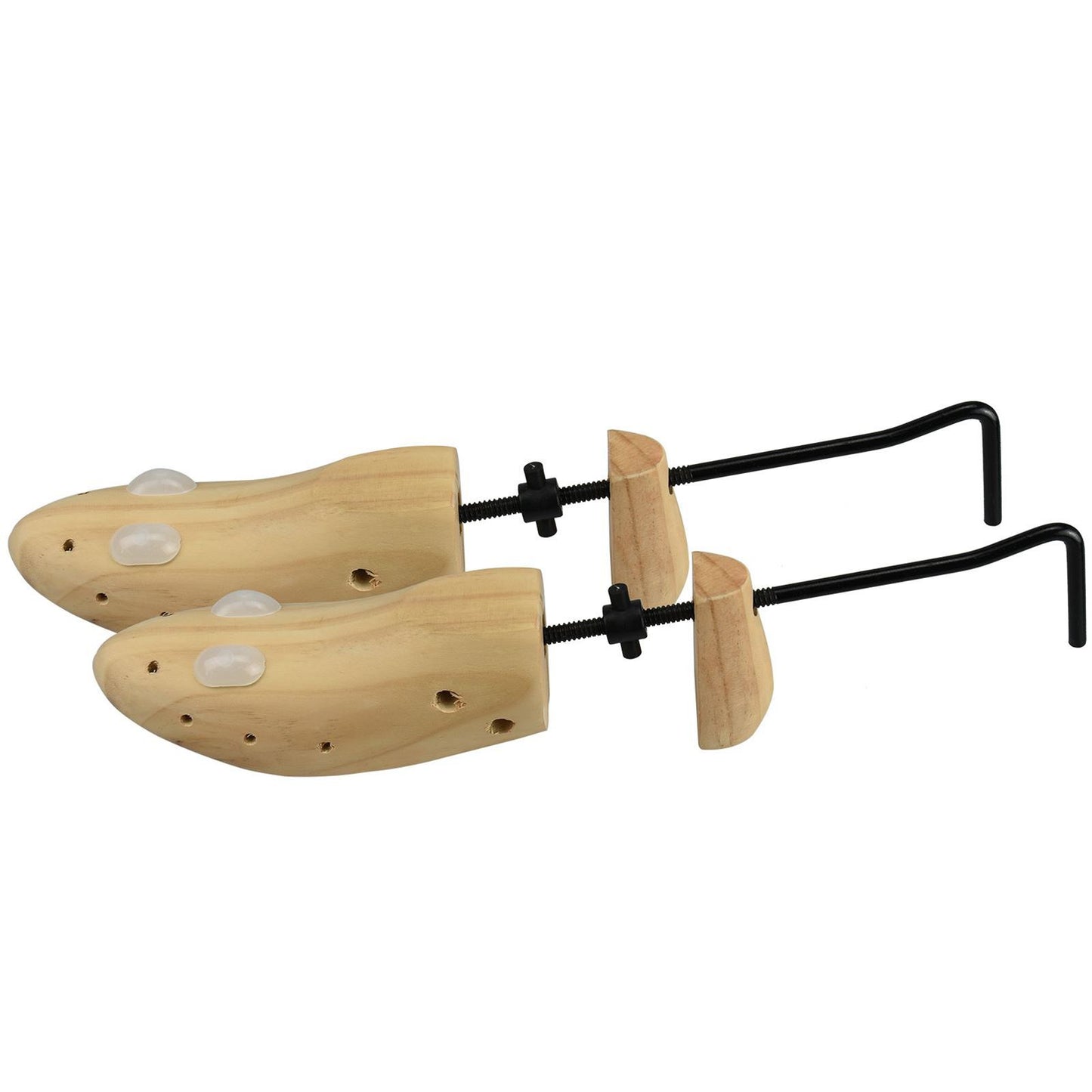 Dual-Action Wooden Shoe Stretcher Pair – Mens Sizes 9-12