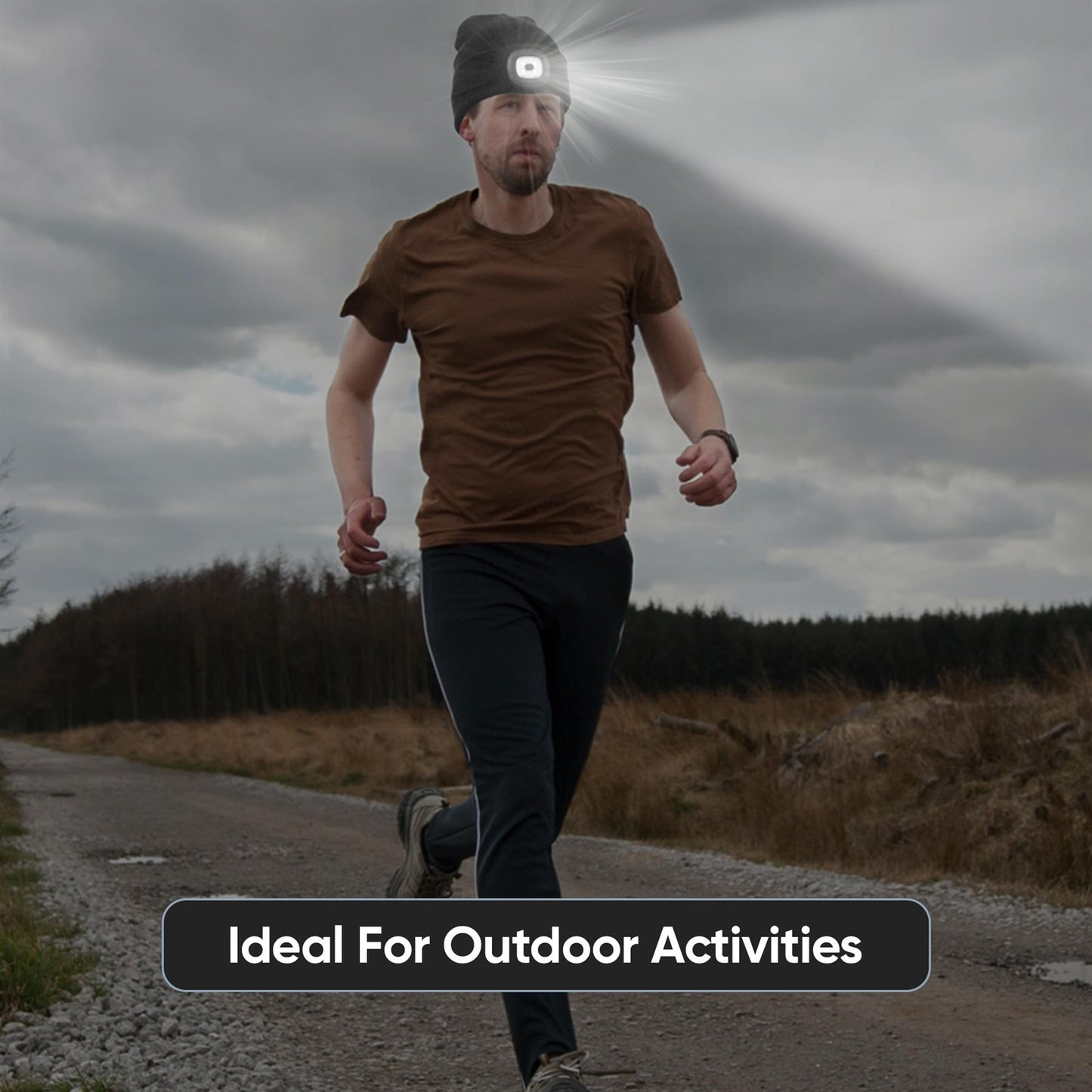 Adjustable LED Headlamp Beanie