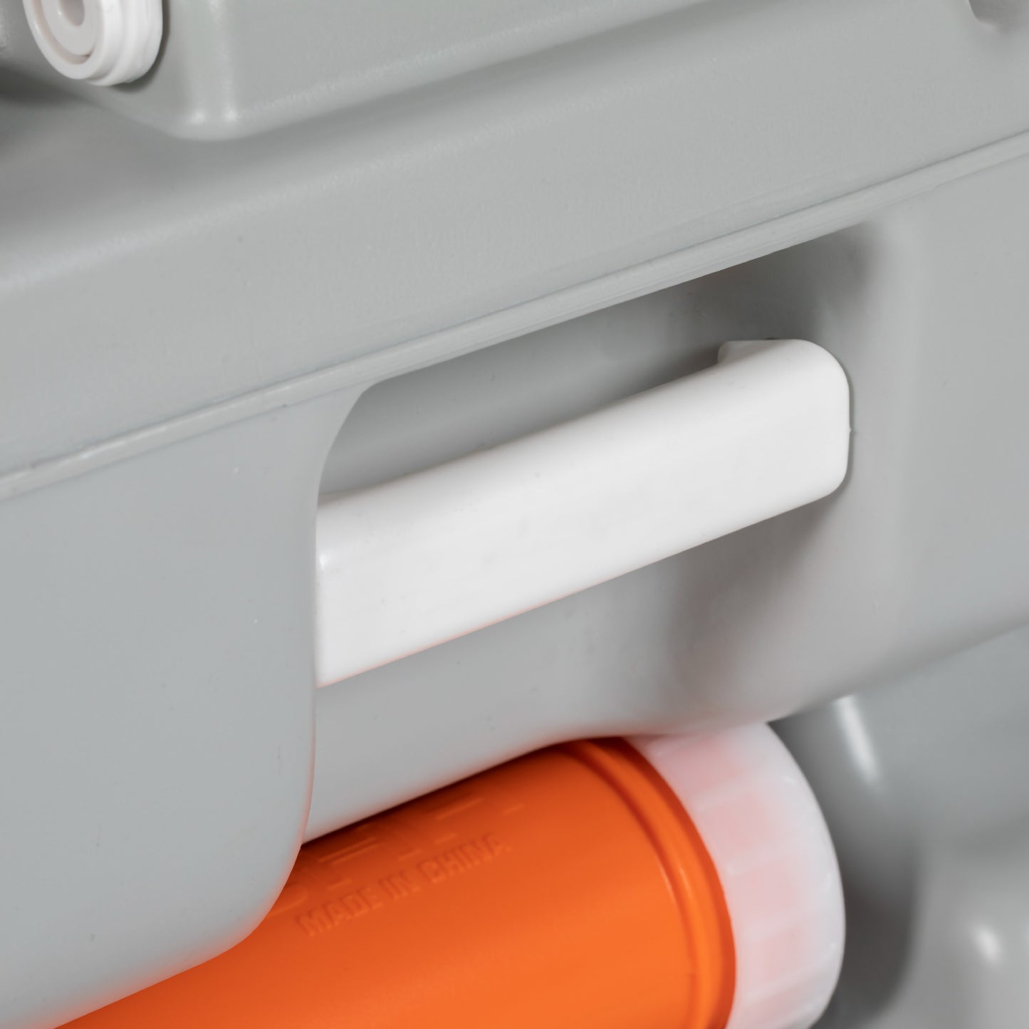 Portable Camping Toilet with 22L Waste Capacity and Level Indicator