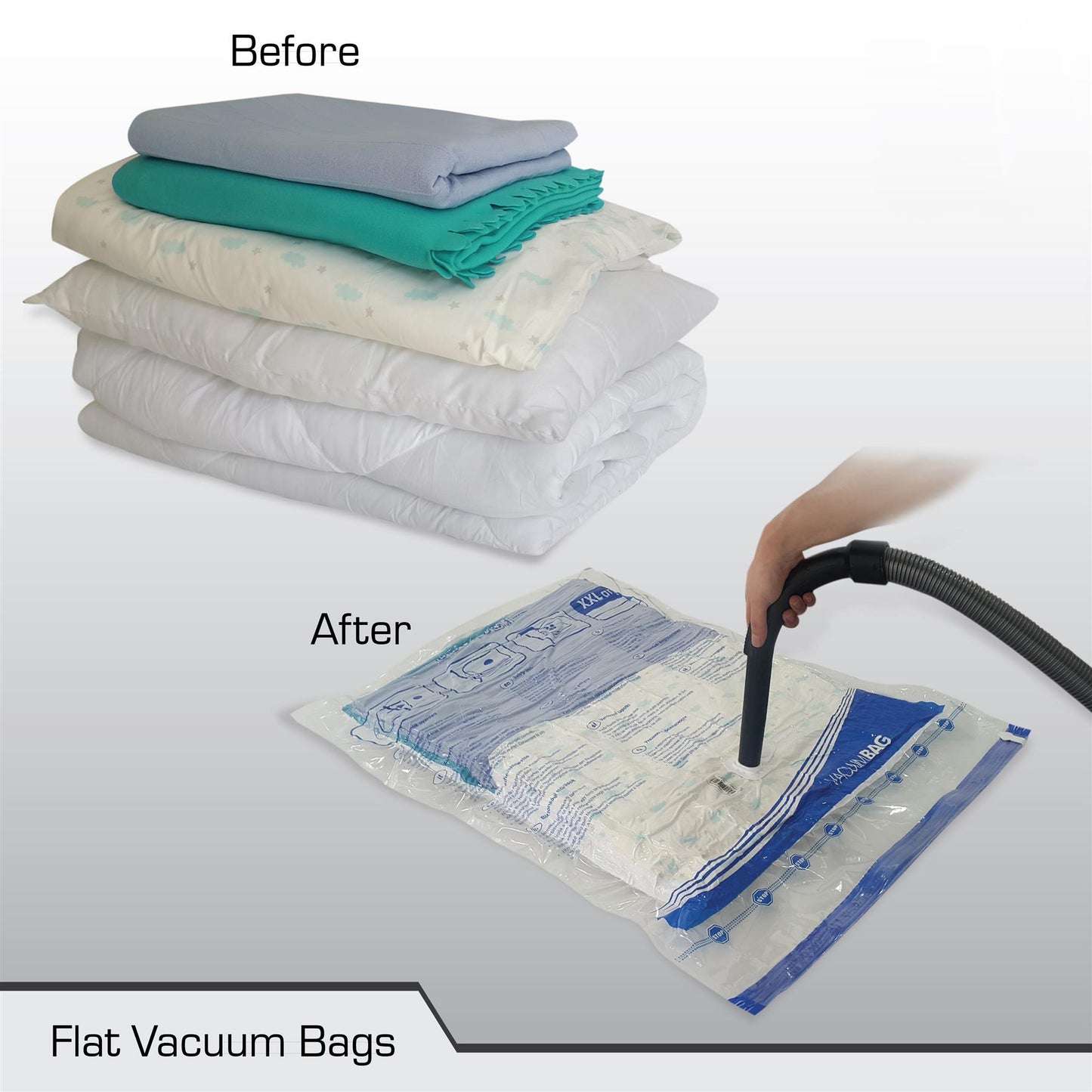 Vacuum Storage Bags 80x100cm – Pack of 6