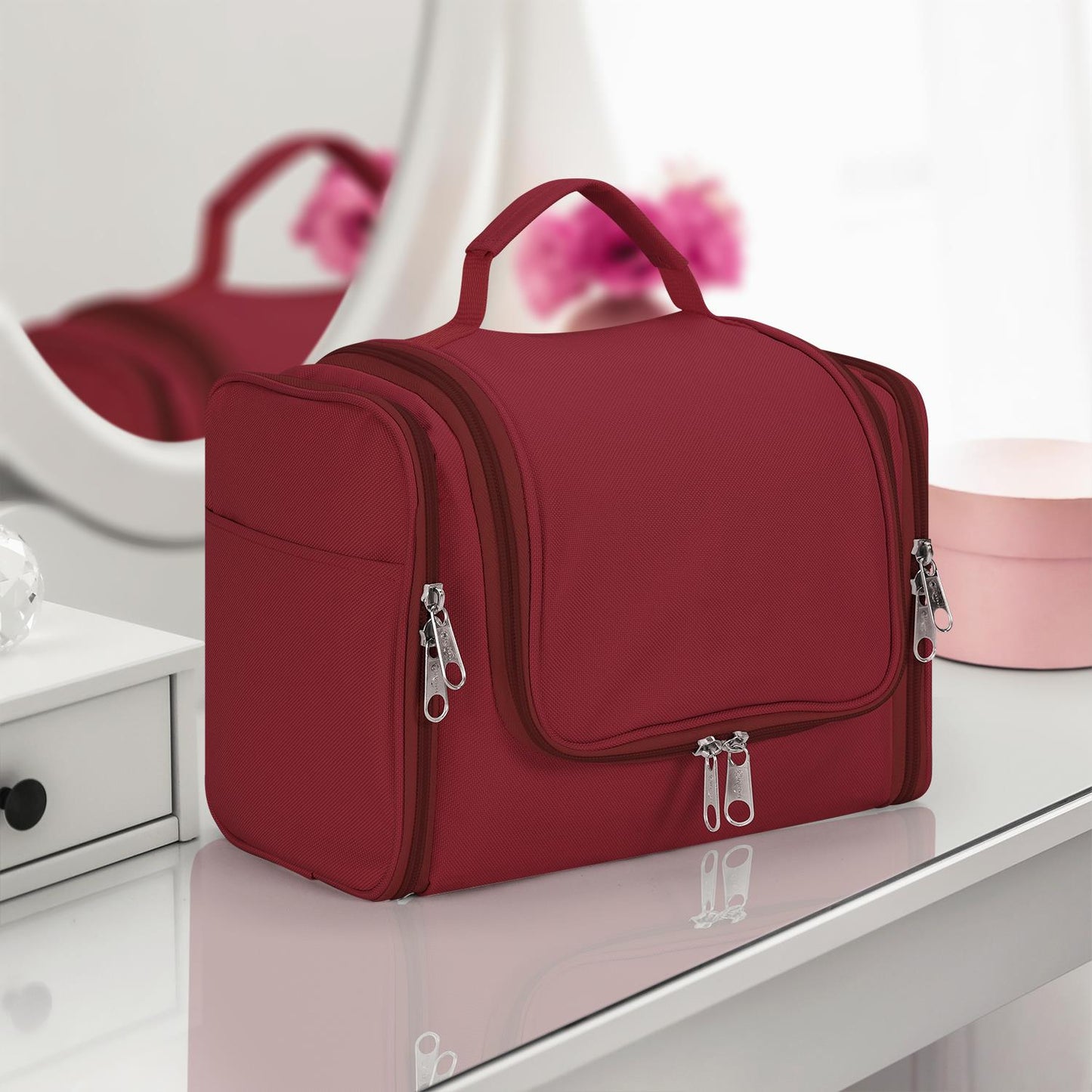 Toiletry Bag – Hot Pink