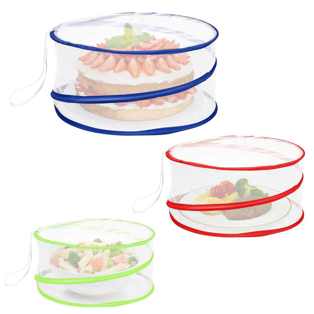 Set of 3 Pop-Up Mesh Food Covers
