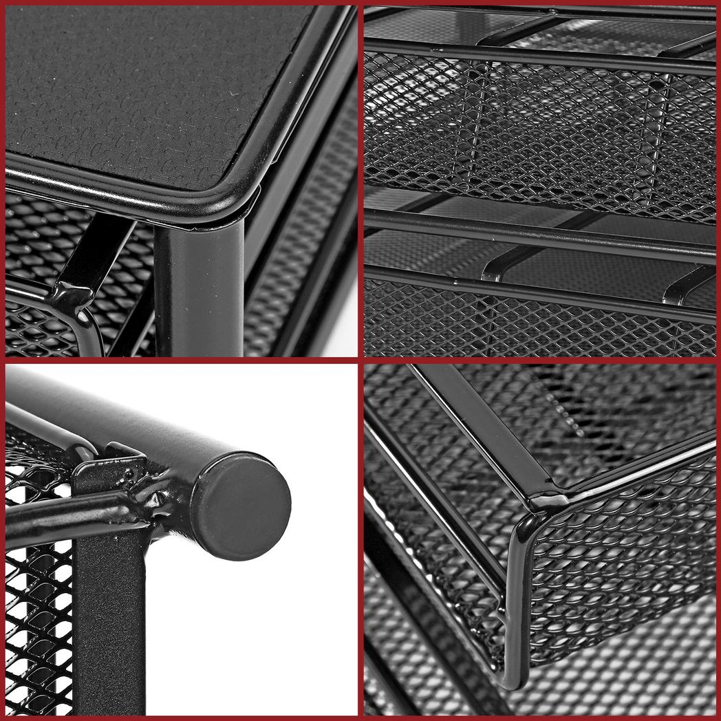Black Coffee Pod Double Drawer