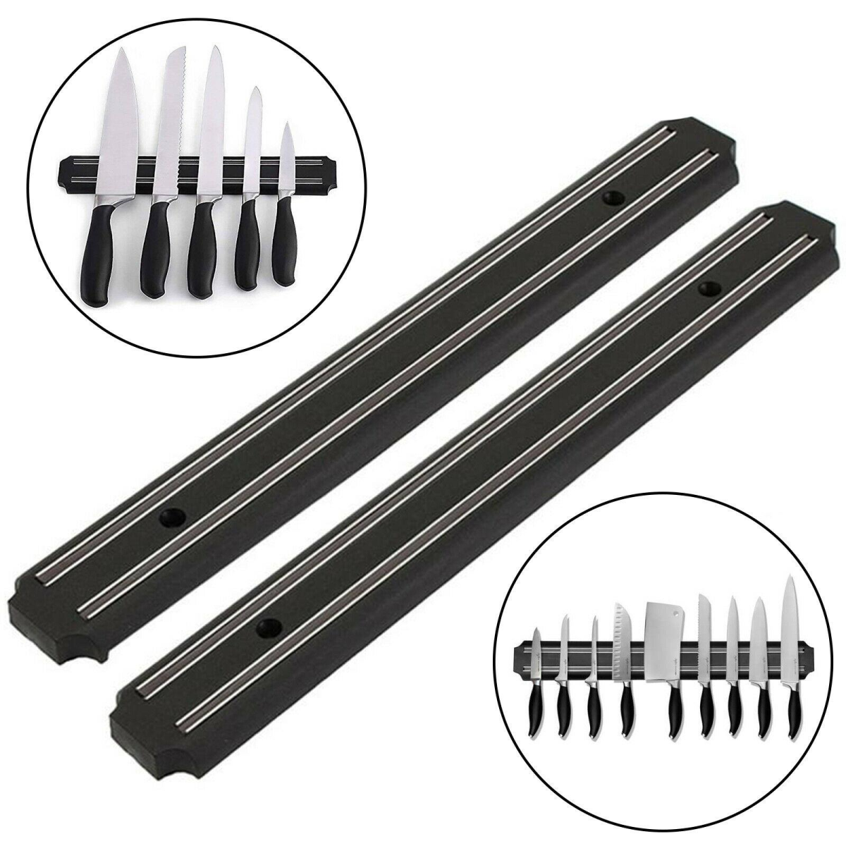 55cm Magnetic Knife Holder – Wall Mounted Strong Magnetic Knife Bar