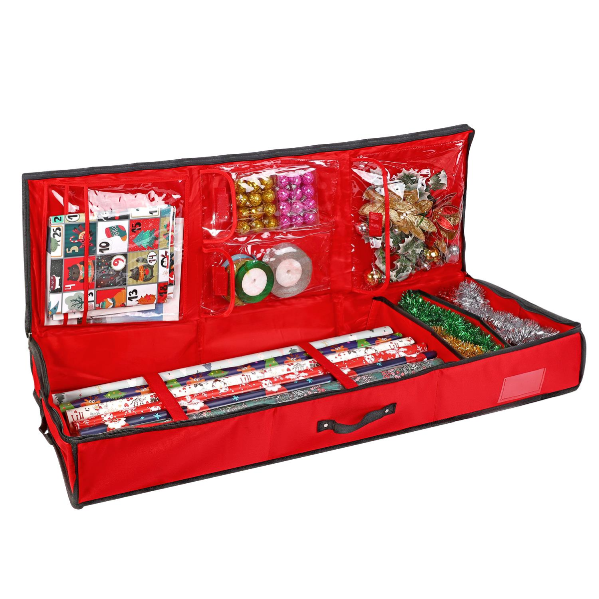 Deluxe Gift Wrap Organiser and Wrapping Paper Storage Bag
